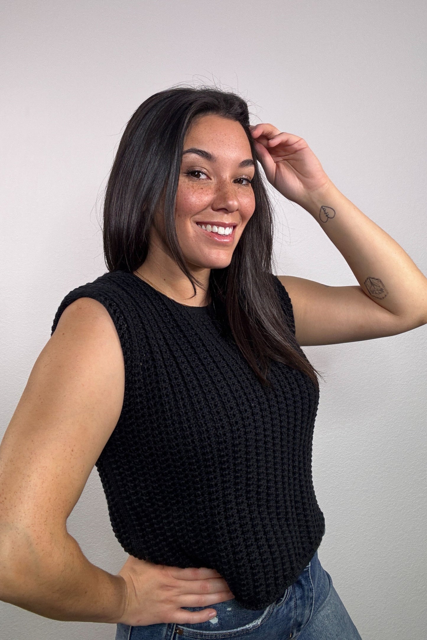 "Layer it Up" Vest (Black)