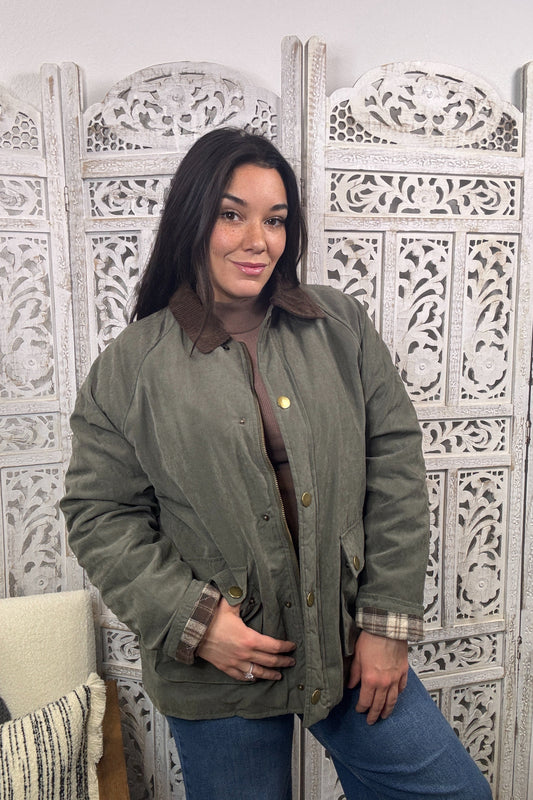 “Harbor Sage” Jacket (Olive)