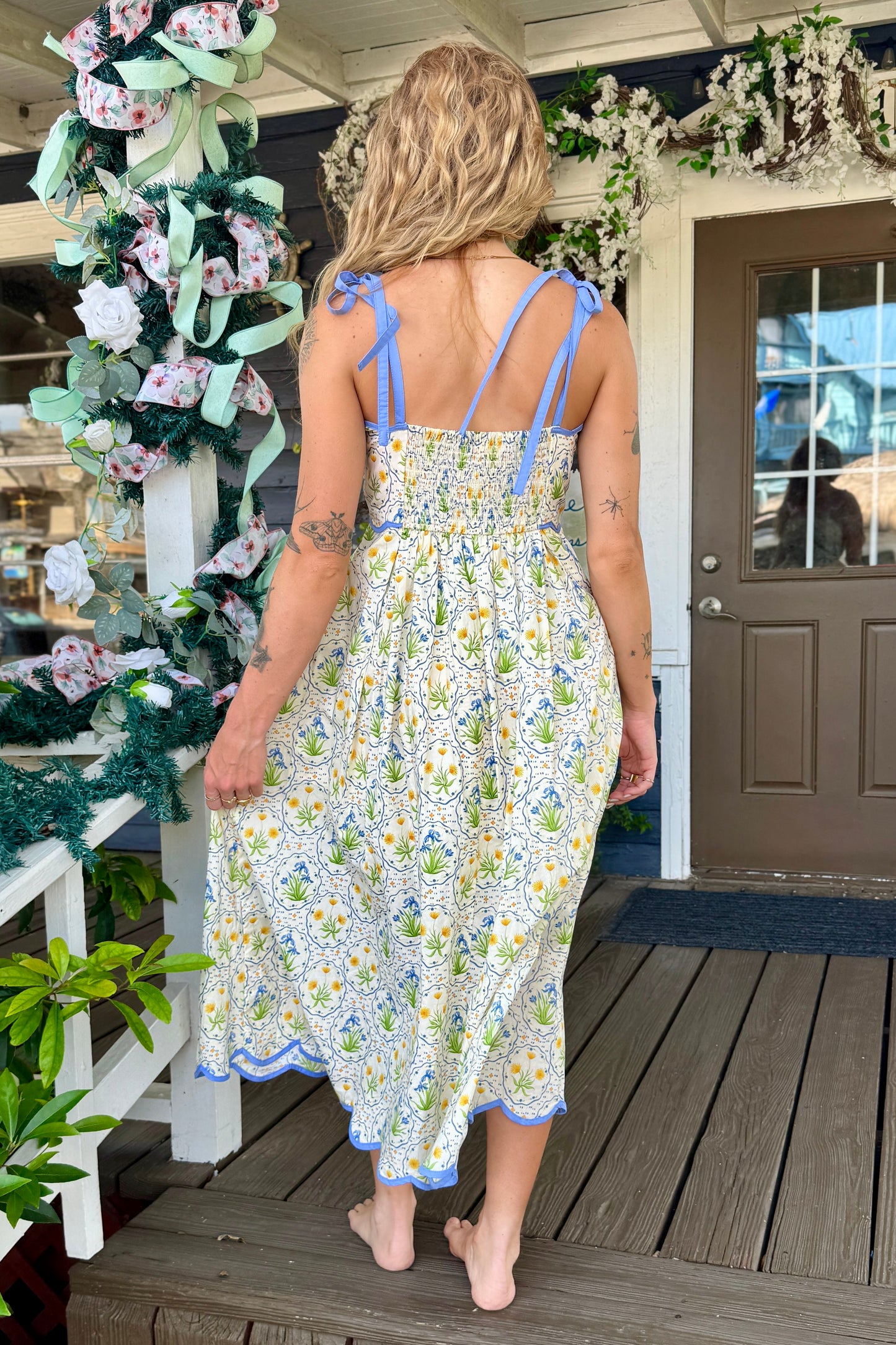 "Spring Feelings" Dress (Blue)