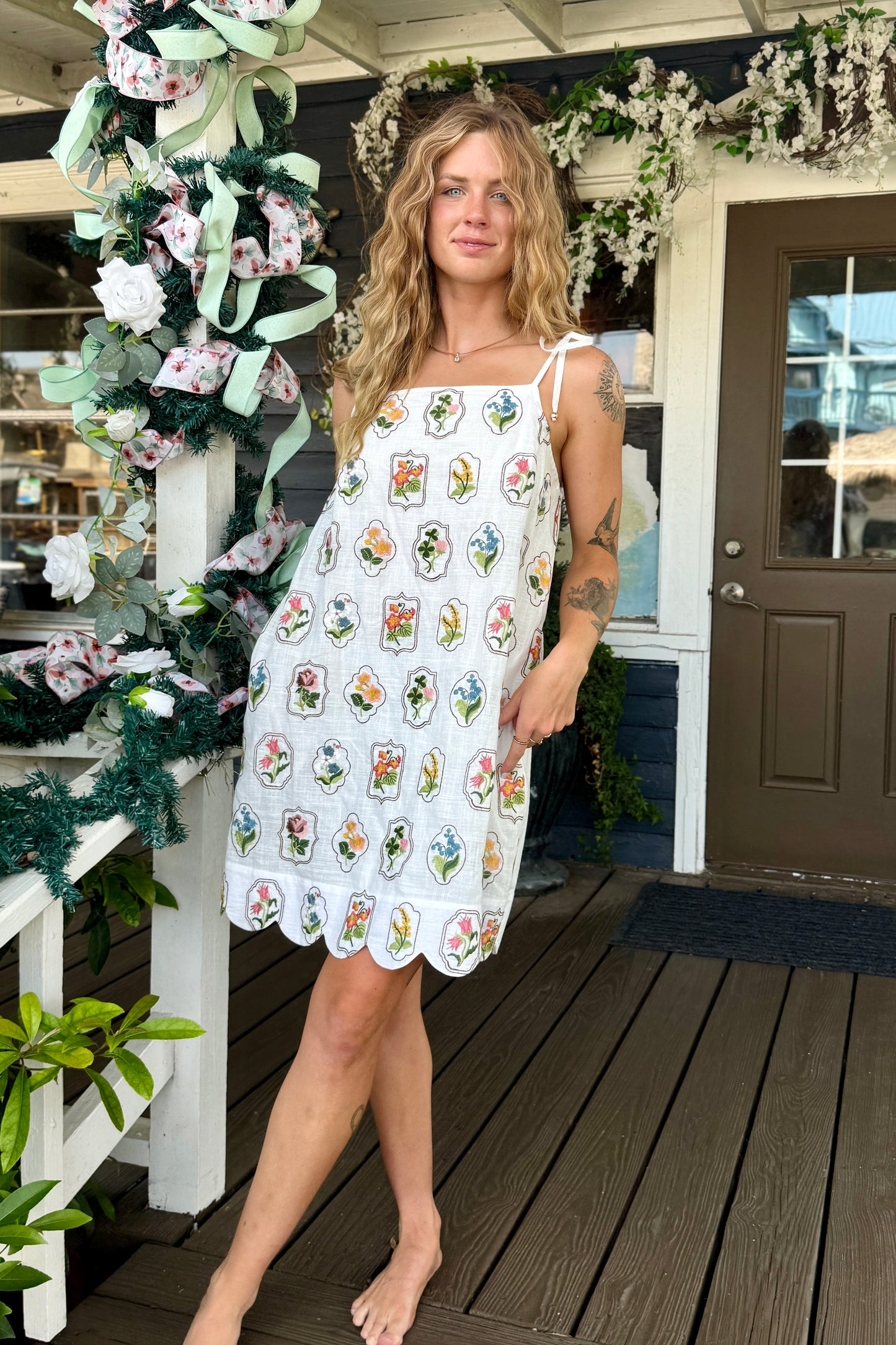 “The Moment" Dress (Off White)