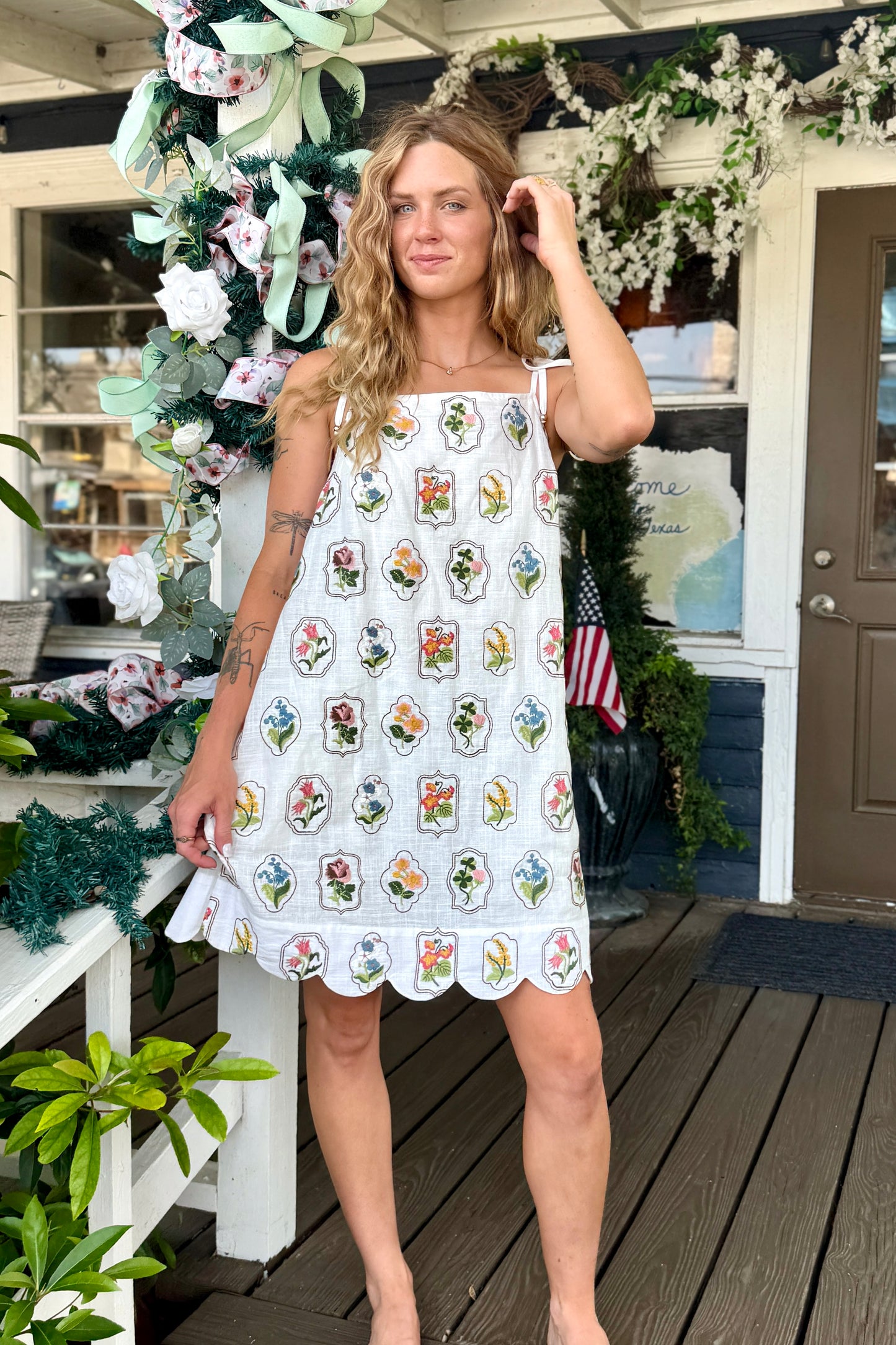 “The Moment" Dress (Off White)