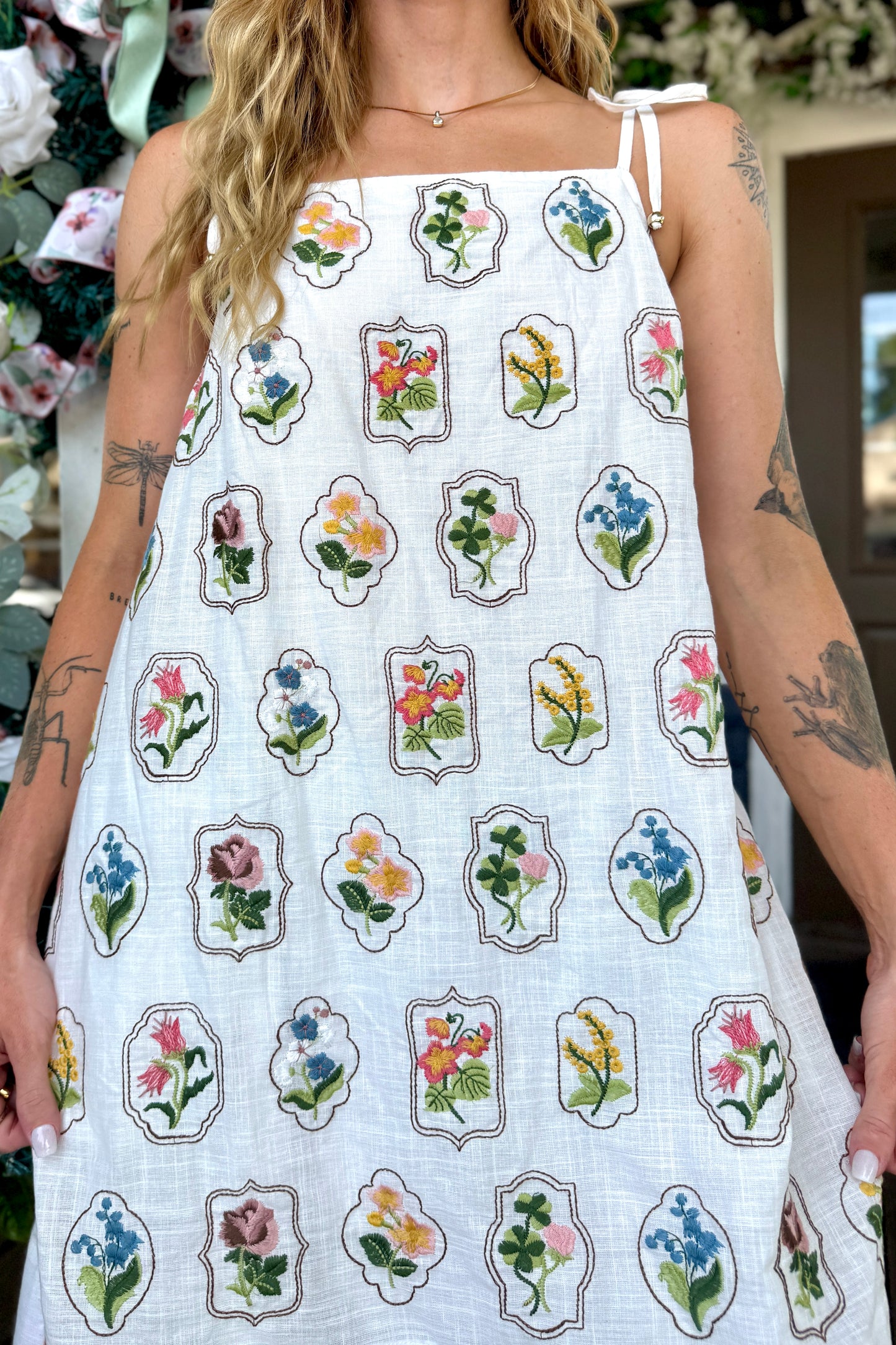 “The Moment" Dress (Off White)
